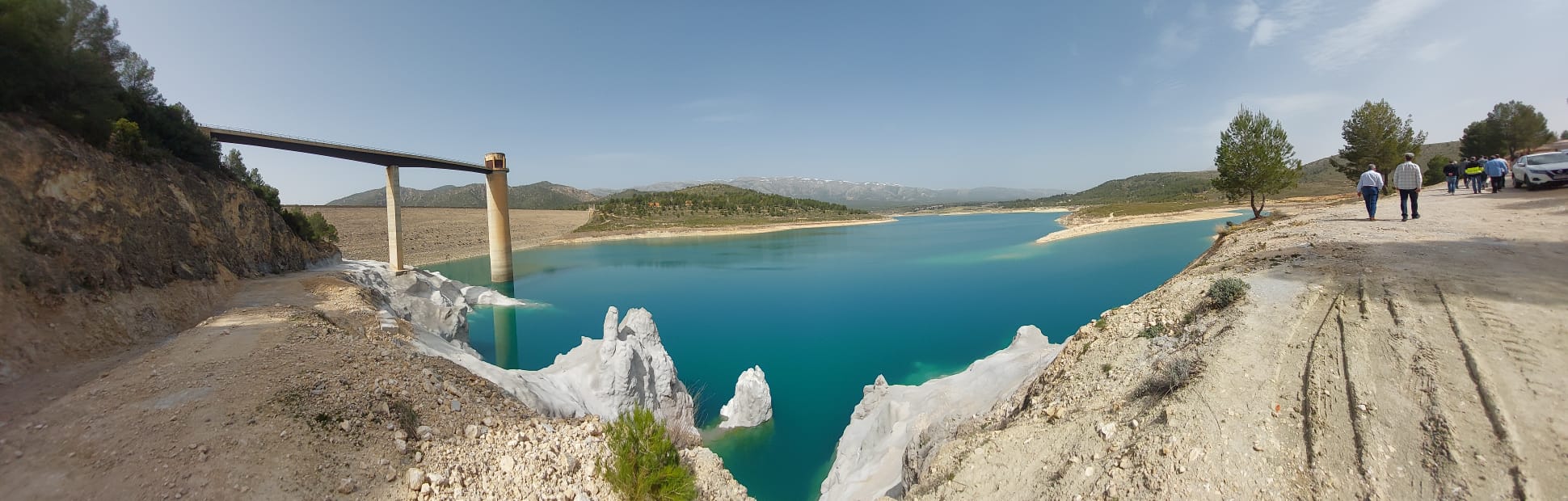 Finaliza la impermeabilización de la presa de San Clemente en Huéscar